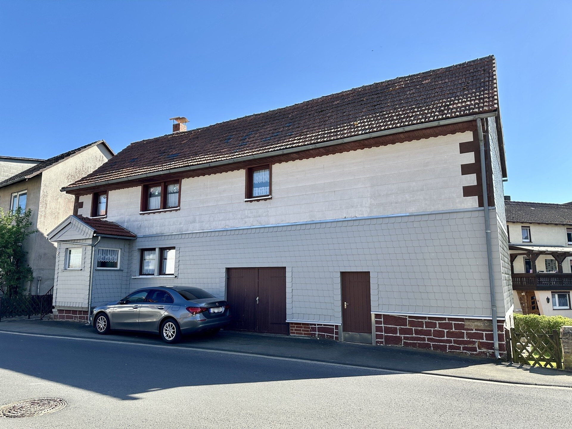 Immobilienangebot - Homberg (Efze) - Wohnen - Fachwerkhaus mit Scheune – Platz für Ideen und Handwerk! Keine Käuferprovision!