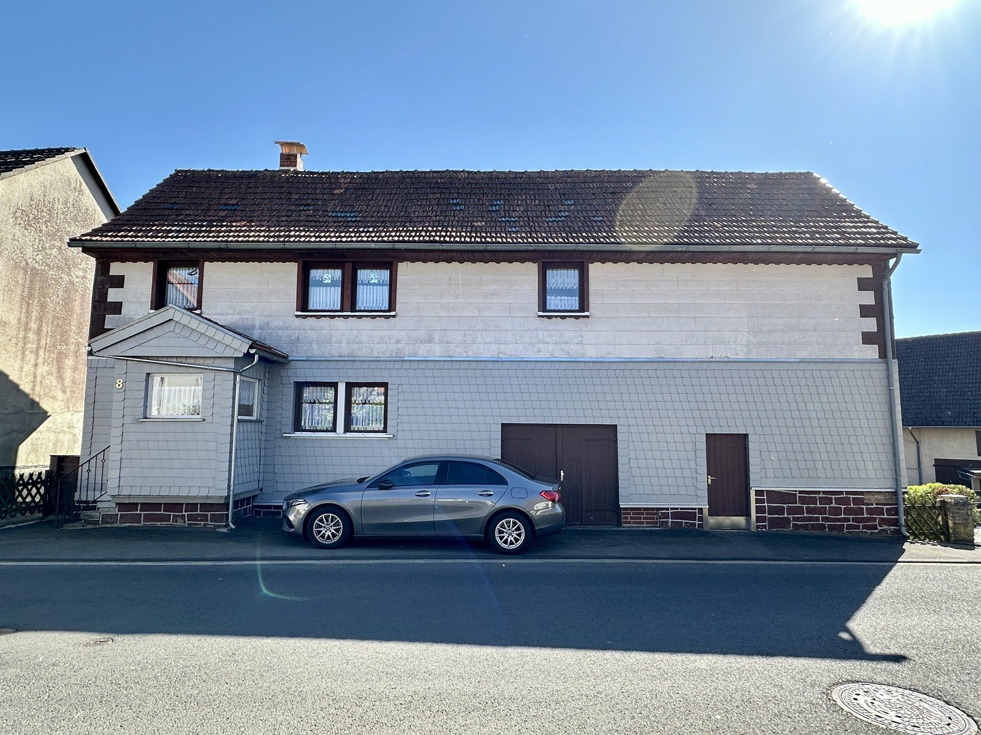 Immobilienangebot - Homberg (Efze) - Wohnen - Fachwerkhaus mit Scheune – Platz für Ideen und Handwerk! Keine Käuferprovision!