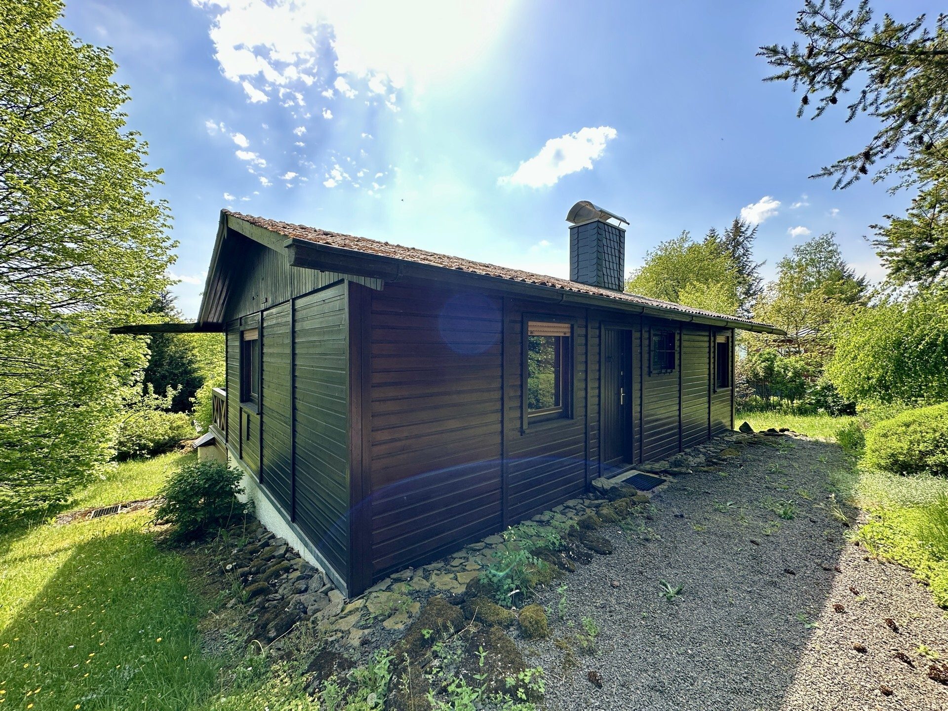 Immobilienangebot - Gemünden - Wohnen - Mitten im Vogelsberger Wald - Ferienhaus in Gemünden (Felda) OT! Keine Käuferprovision!