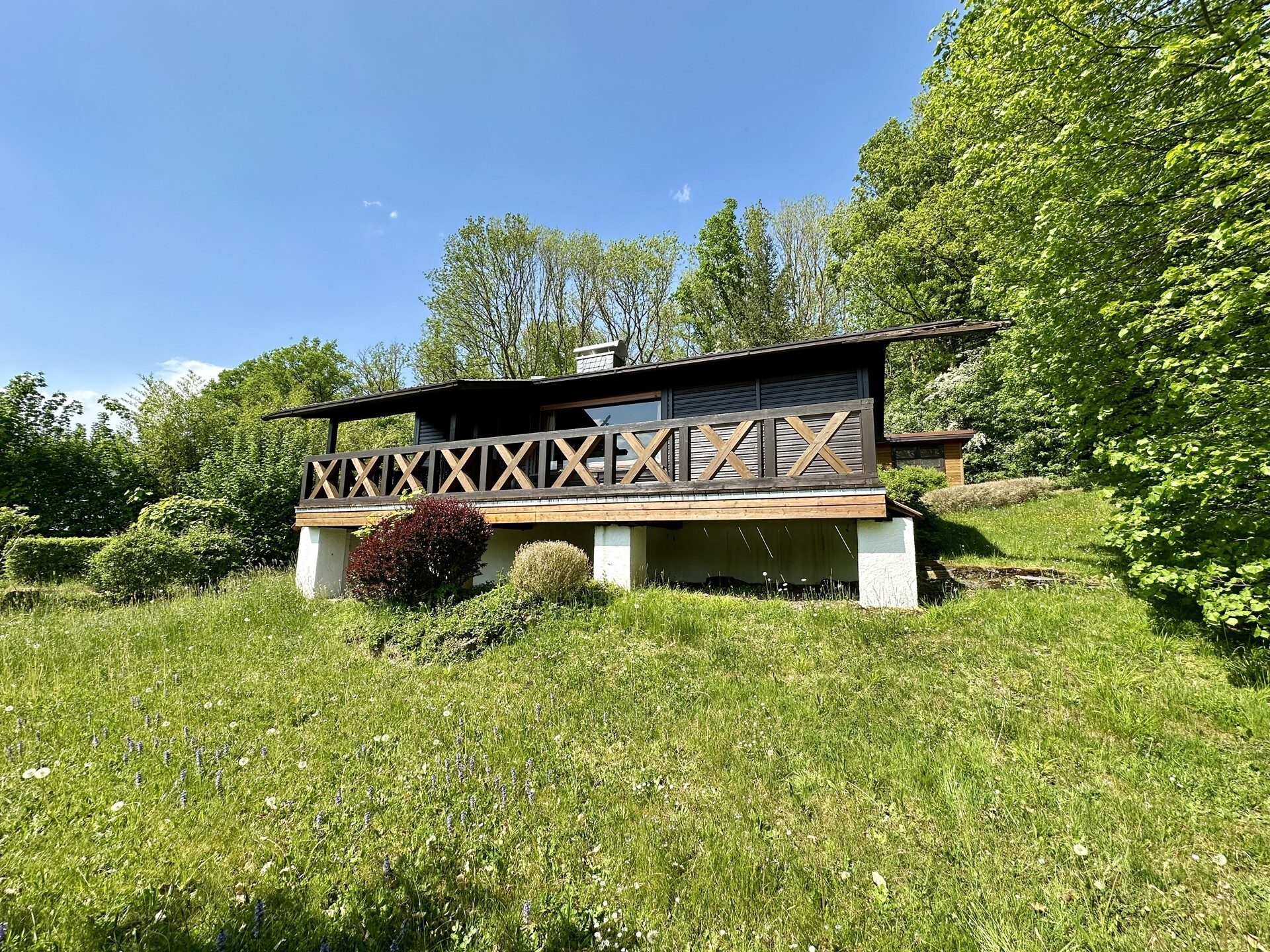 Immobilienangebot - Gemünden - Wohnen - Mitten im Vogelsberger Wald - Ferienhaus in Gemünden (Felda) OT! Keine Käuferprovision!