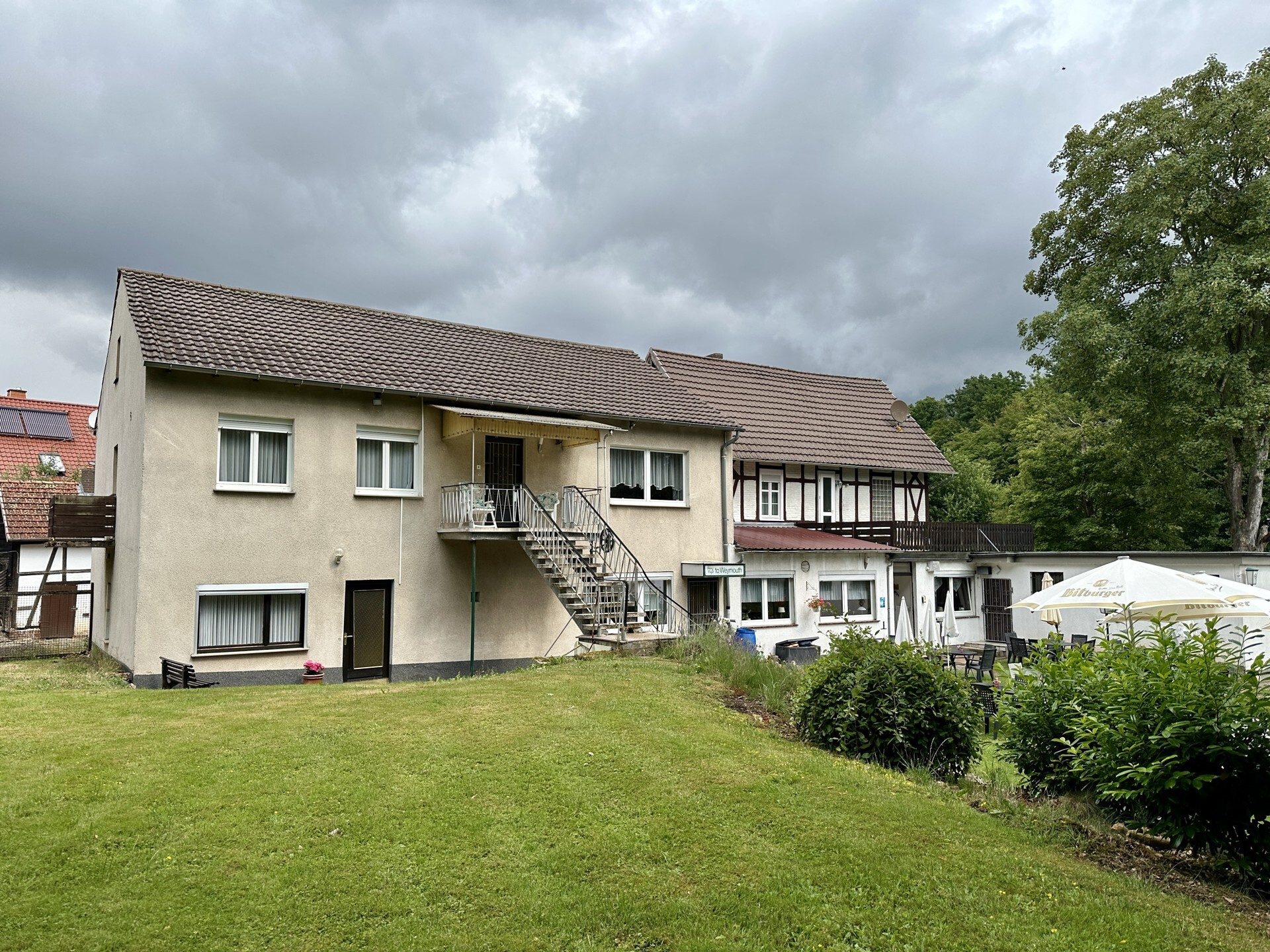 Immobilienangebot - Knüllwald - Gewerbe - Historisches Gasthaus mit Pension in Knüllwald OT! Keine Käuferprovision!