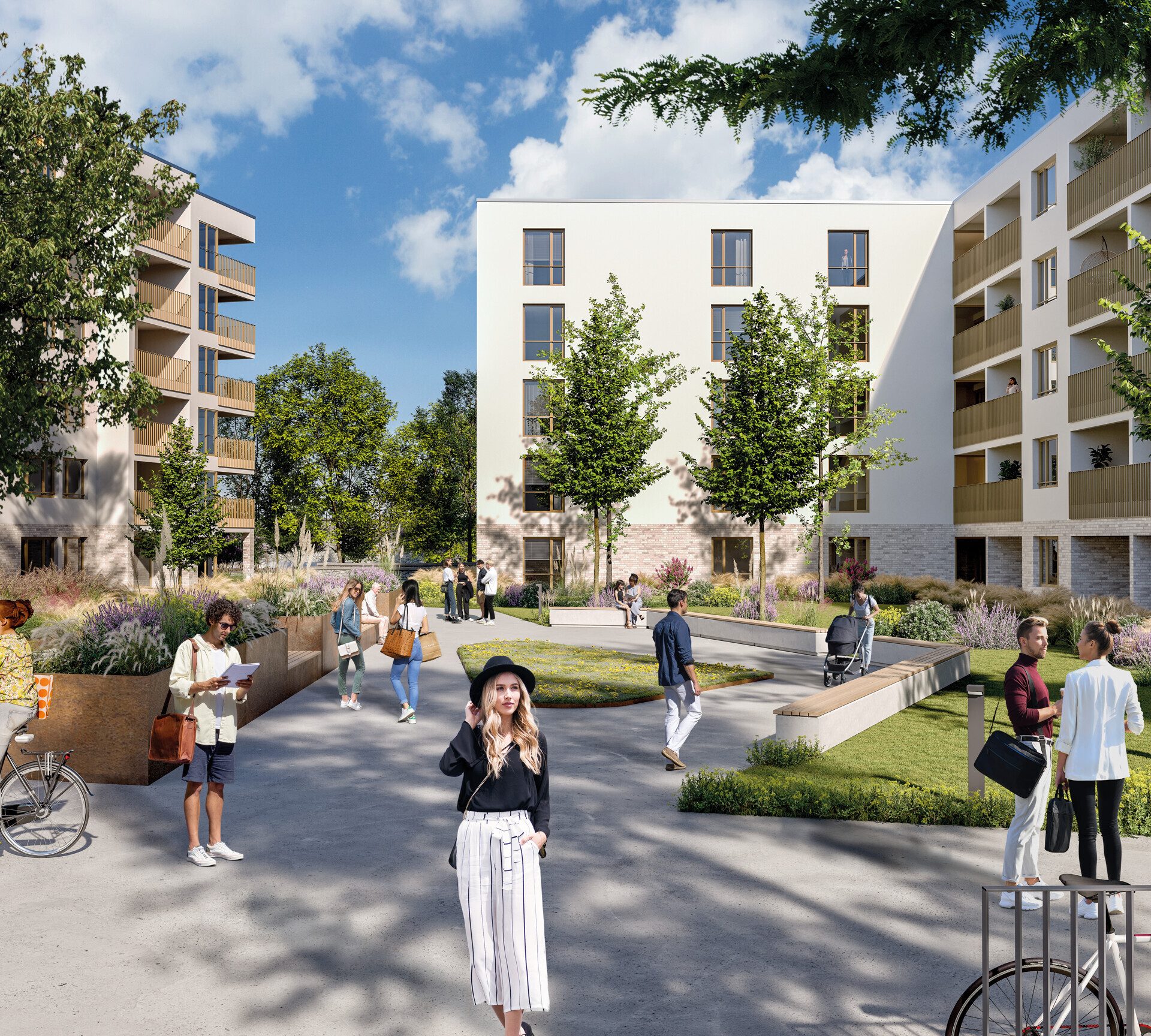 Immobilienangebot - Kassel - Wohnen - Nachhaltig wohnen in Top-Lage: Neubau zur Miete ab Juli 2026! Wohnung 0.20