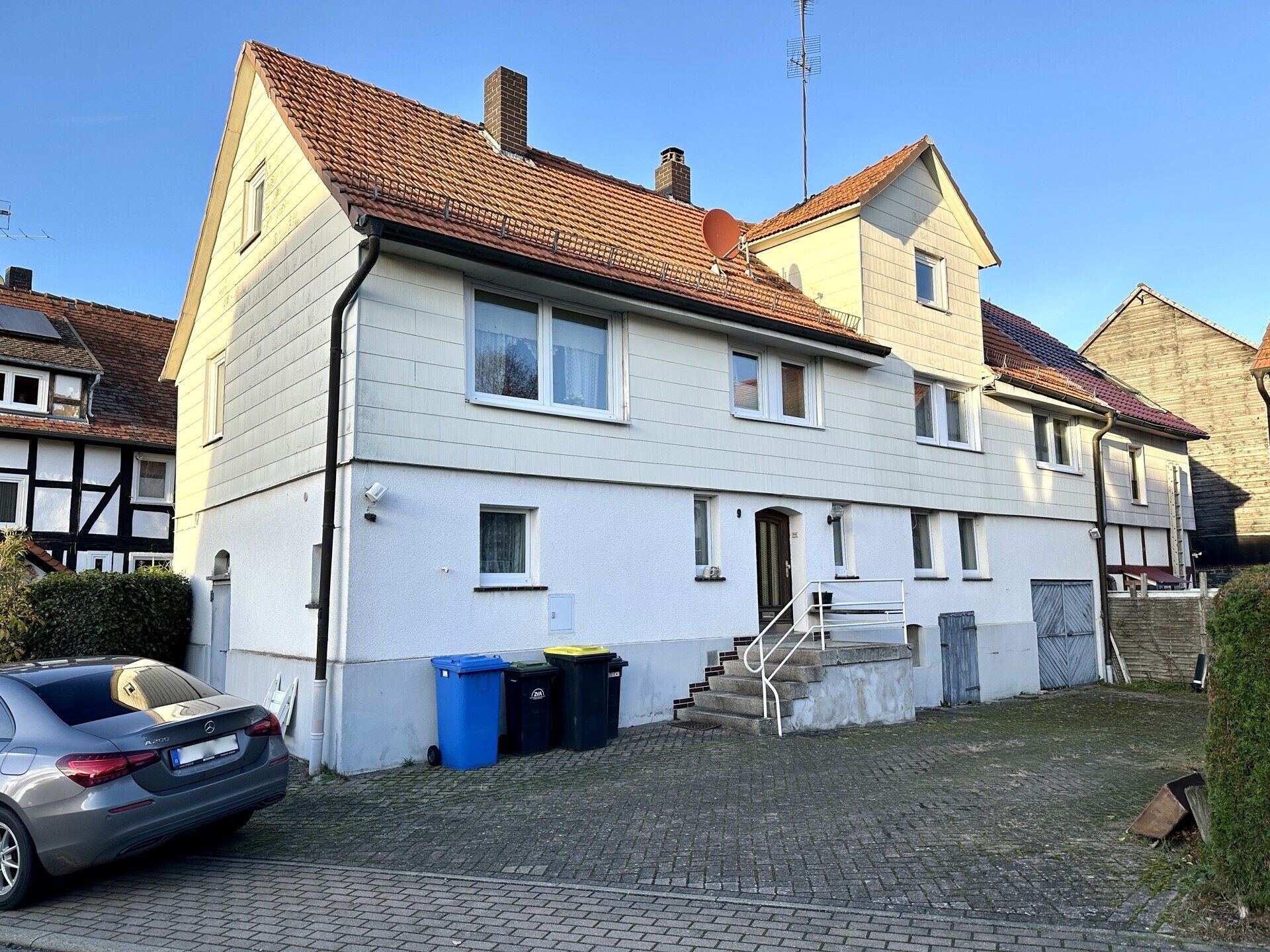 Außenansicht Immobilienangebot - Homberg (Efze) / Sondheim - Wohnen - Projekt für kreative Köpfe - Einfamilienhaus in Homberg (Efze) STT! Keine Käuferprovision!