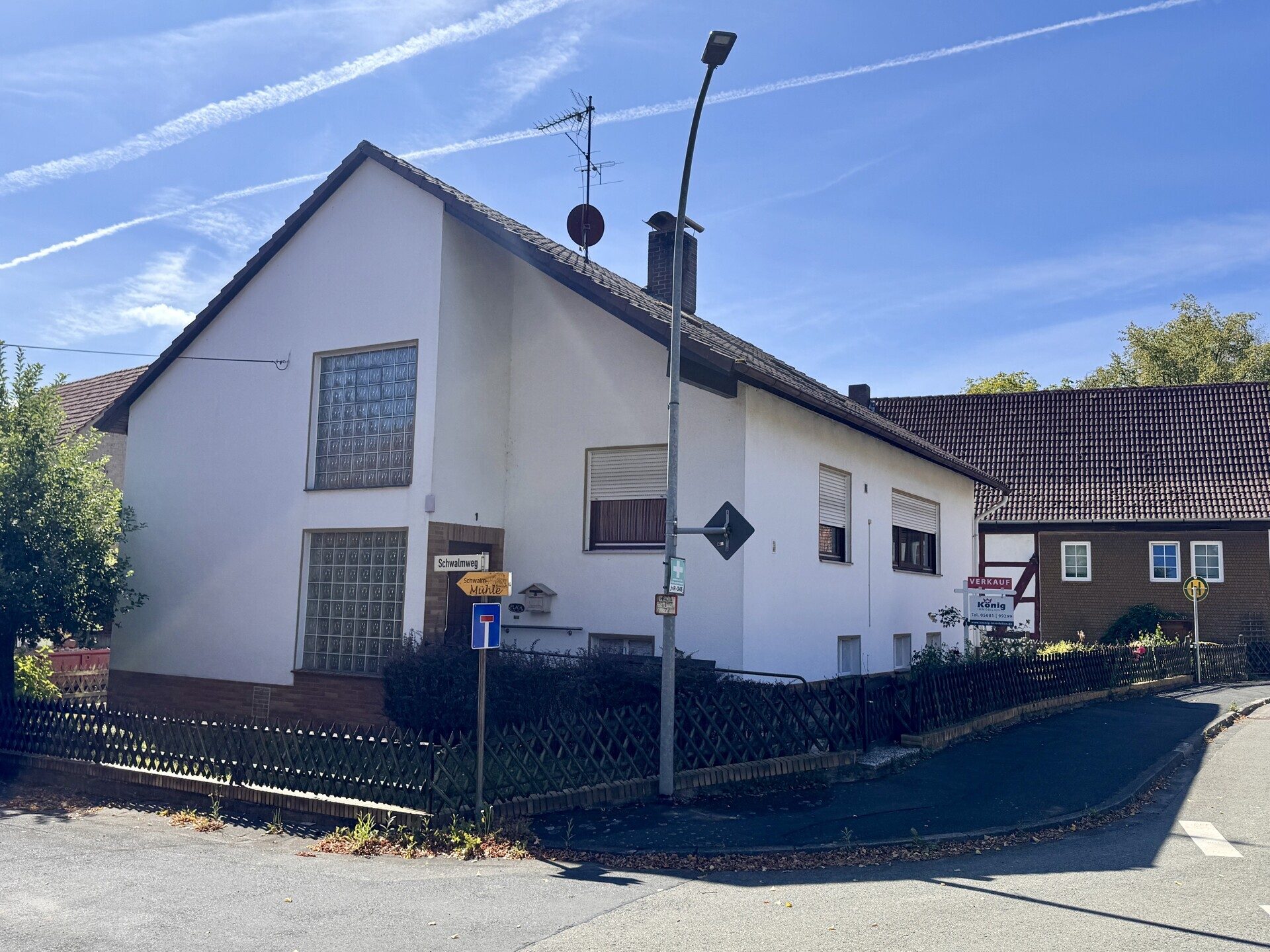 Immobilienangebot - Neuental / Schlierbach - Wohnen - Großzügiges Einfamilienhaus mit Ausbaupotenzial in Neuental-OT! Keine Käuferprovision!