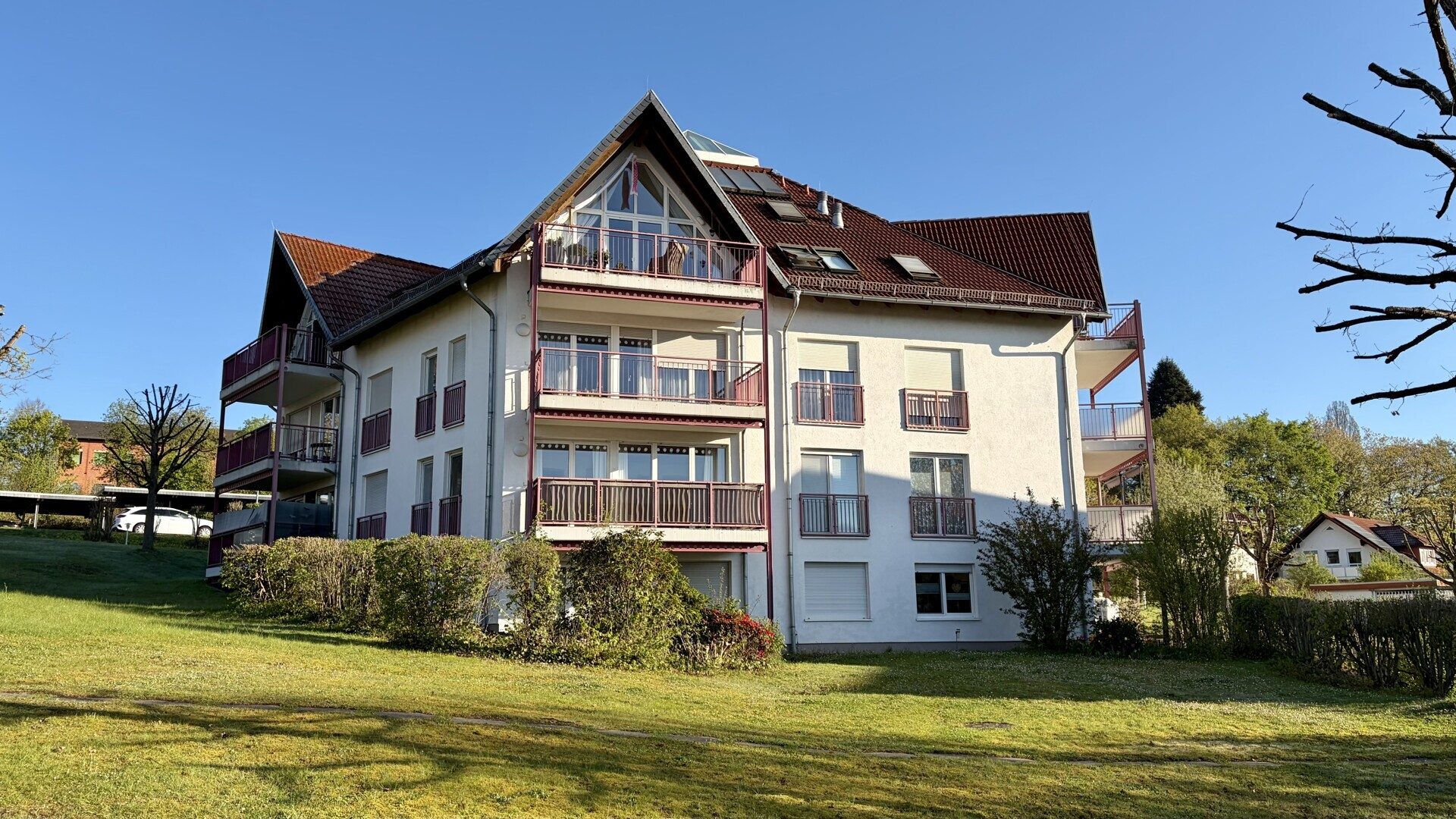 Immobilienangebot - Melsungen - Wohnen - Komfortable 2ZKB-Wohnung mit Balkon in Melsungen zu vermieten!