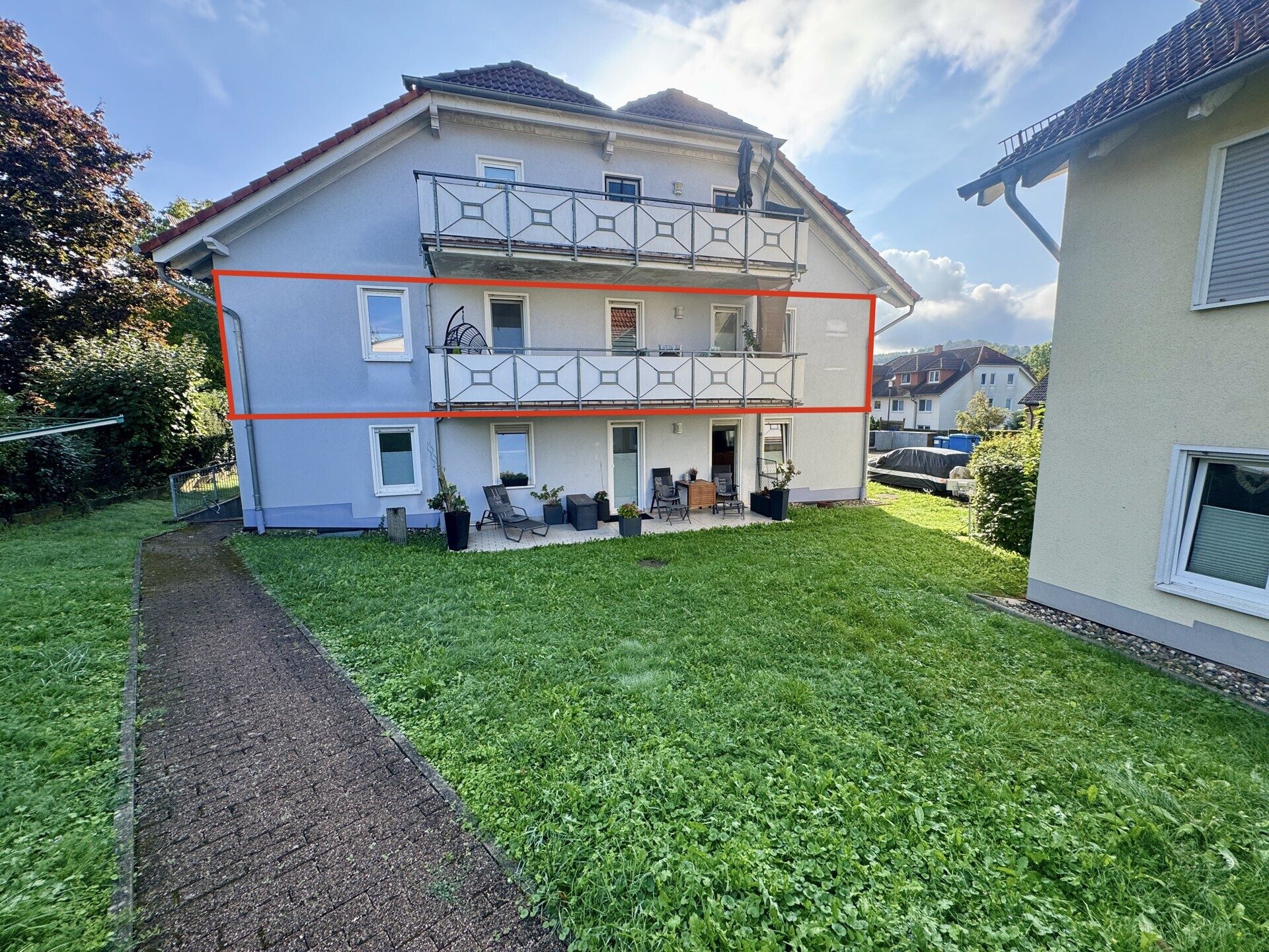 Immobilienangebot - Homberg (Efze) - Wohnen - Vermietete 3-ZKB-Wohnung mit Balkon – Keine Käuferprovision!