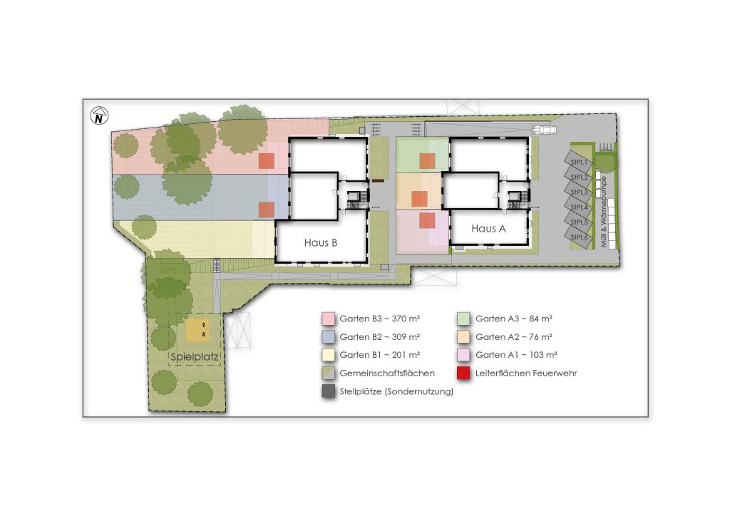 Immobilienangebot - Bochum - Alle - Ihre Chance vor dem Ausverkauf: Kleine Neubauwohnung mit Garten im Bochumer Ehrenfeld