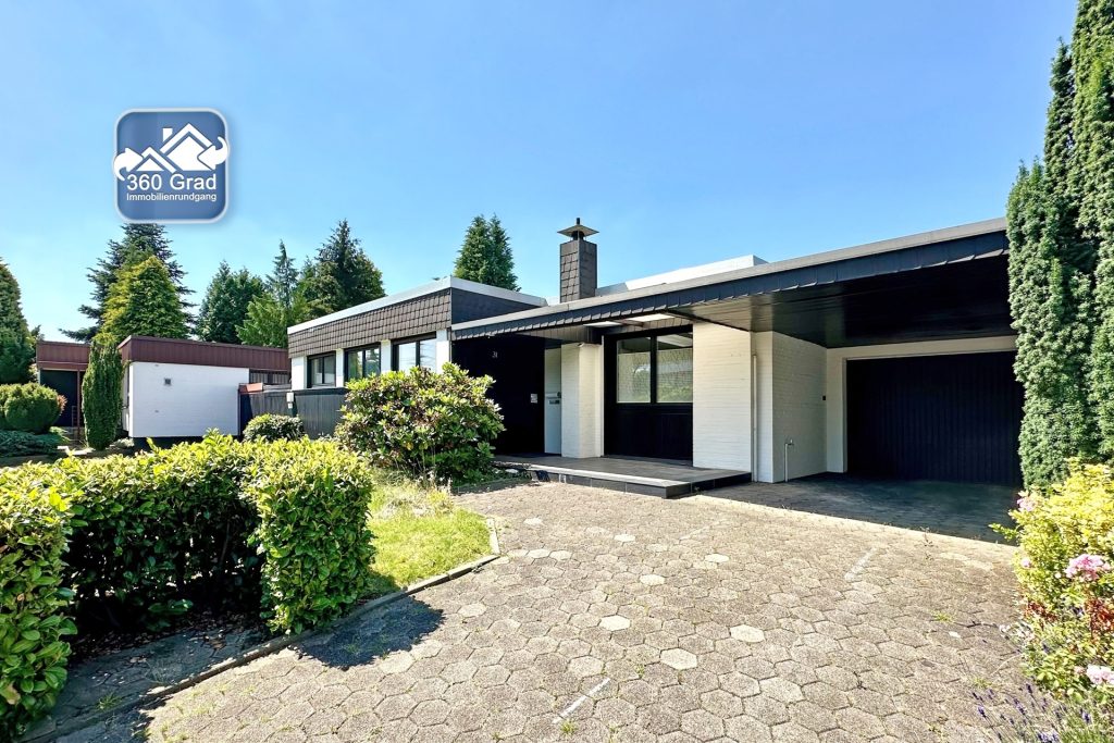 Immobilienangebot - Bochum - Alle - Bungalow mit zwei Garagen
in Weitmar (Nähe Schlosspark)