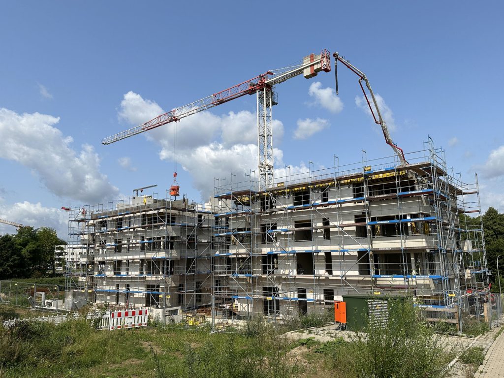 Immobilienangebot - Bochum - Alle - Mit Ausblick in den Park in Altenbochum - Rohbau fast fertig