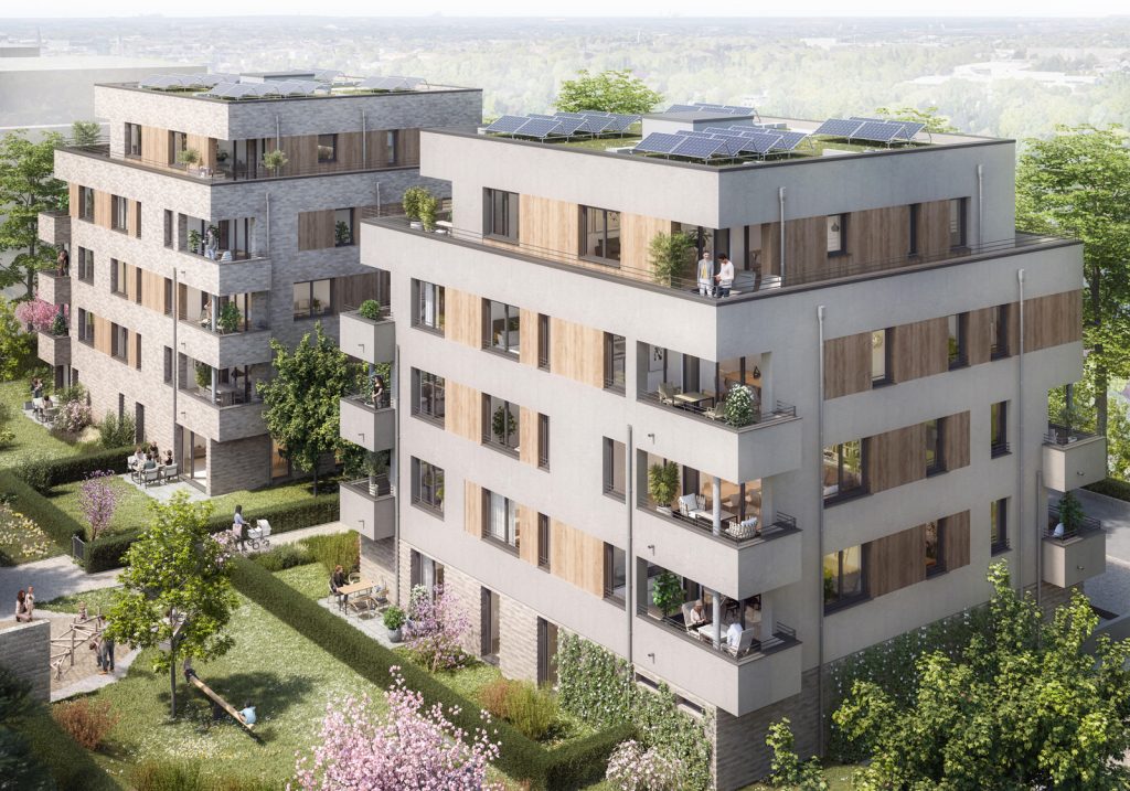 Immobilienangebot - Bochum - Alle - Charmante Neubauwohnung mit Südwest-Loggia - Baubeginn erfolgt