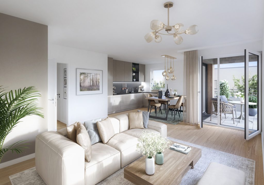 Immobilienangebot - Bochum - Alle - Ihr individuelles Penthouse mit einmaliger Aussicht über Altenbochum - Baubeginn erfolgt