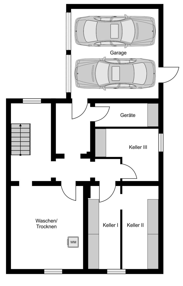Immobilienangebot - Bochum - Alle - Seltene Gelegenheit 
Dreifamilienhaus auf prachtvollem Grund
in Oberdahlhausen