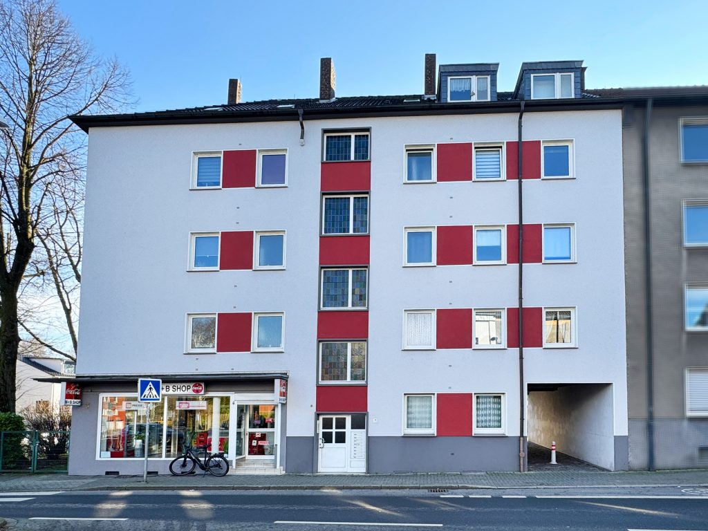 Vorderansicht Immobilienangebot - Bochum - Alle - Renditestarkes Wohn- und Geschäftshaus mit 9 Einheiten, vollvermietet und mit Potenzial