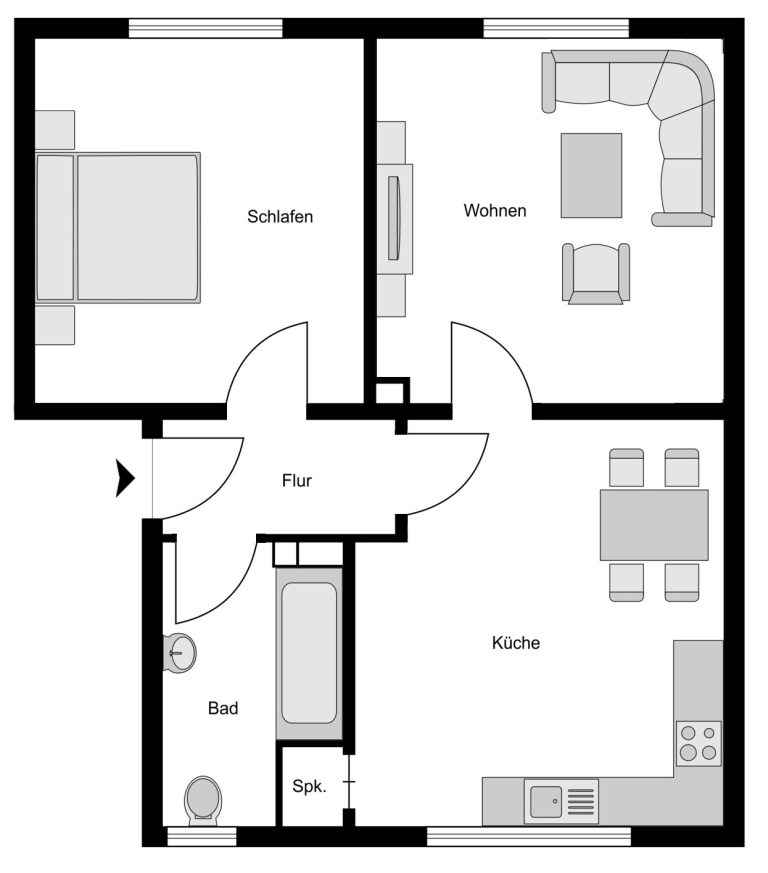 Immobilienangebot - Bochum - Alle - Vielseitige Möglichkeiten
in Weitmar