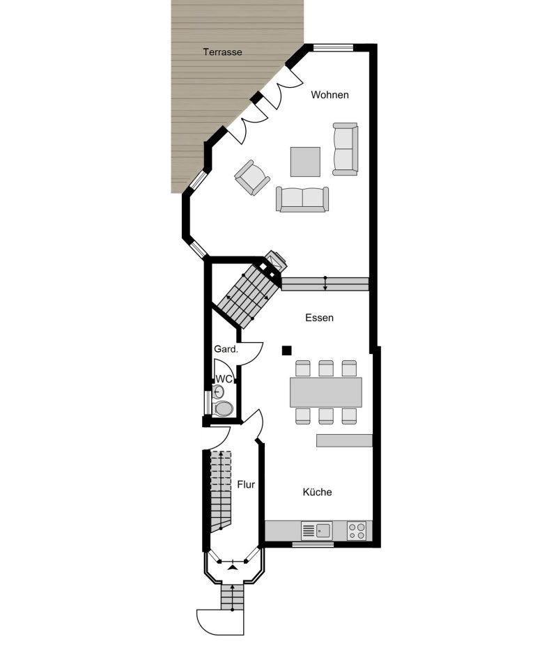 Immobilienangebot - Bochum / Altenbochum - Alle - Prestigeobjekt in begehrter Lage 
von Altenbochum