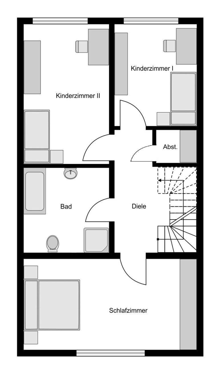 Immobilienangebot - Bochum - Alle - Reihenhaus-Glück mit TOP Energiewerten
in Stiepel