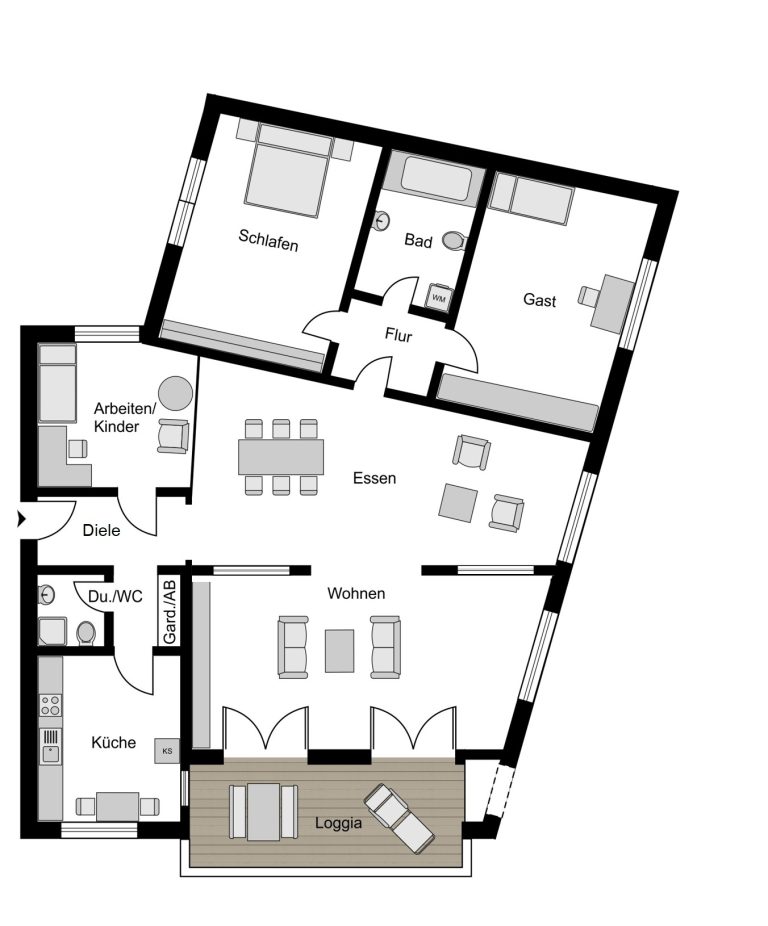 Immobilienangebot - Bochum - Alle - Exklusives Wohnerlebnis
in Stadtparknähe