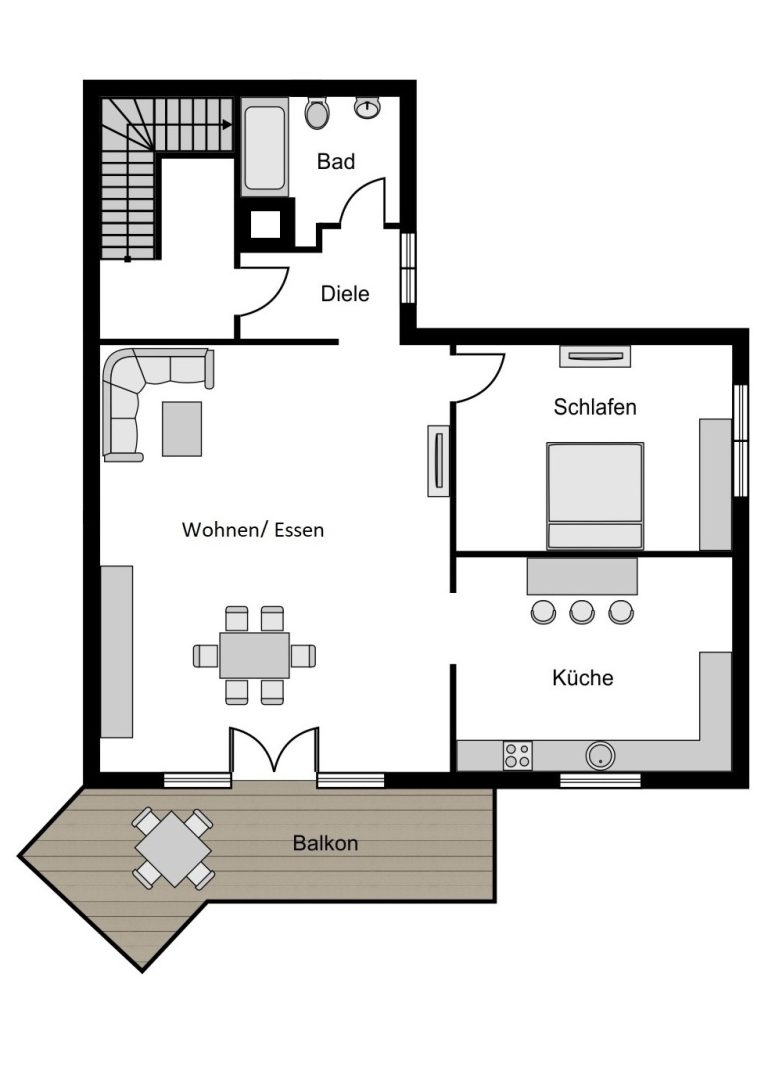 Immobilienangebot - Bochum - Alle - Residenz, Tätigkeitsstätte & Kapitalanlage
Unikat in Linden-Dahlhausen
