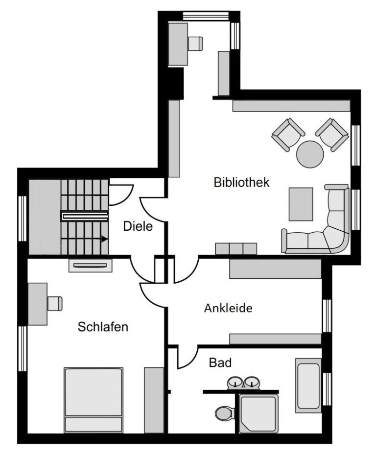 Immobilienangebot - Bochum - Alle - Residenz, Tätigkeitsstätte & Kapitalanlage
Unikat in Linden-Dahlhausen
