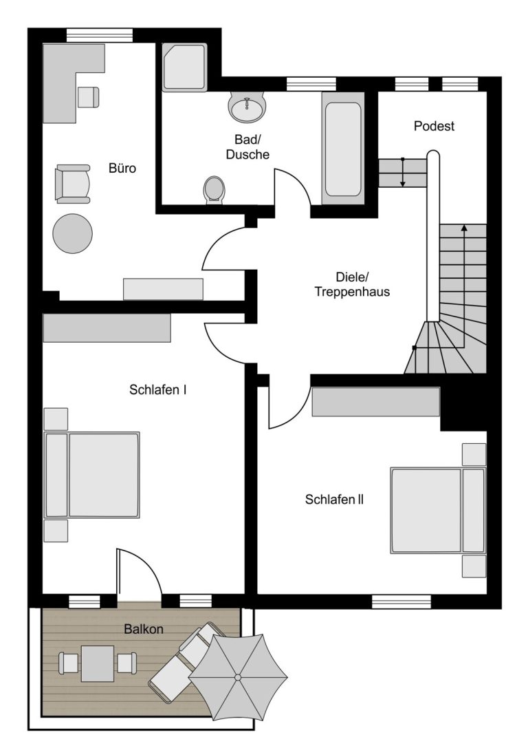Immobilienangebot - Bochum - Alle - Stilvoll und großzügig
in Westenfeld