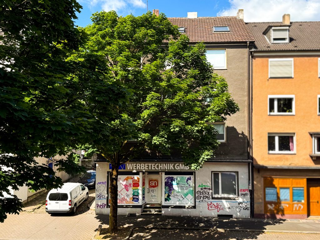 Außenfoto Immobilienangebot - Bochum - Alle - Mehrfamilienhaus mit Entwicklungspotenzial in zentraler Lage von Bochum