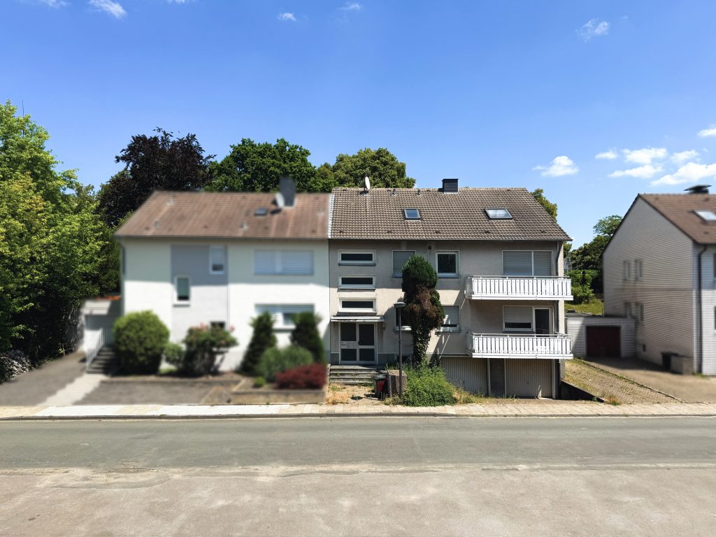 Vorderansicht Immobilienangebot - Hattingen - Alle - Attraktives Mehrfamilienhaus mit Entwicklungspotenzial in gefragter Wohnlage von Hattingen