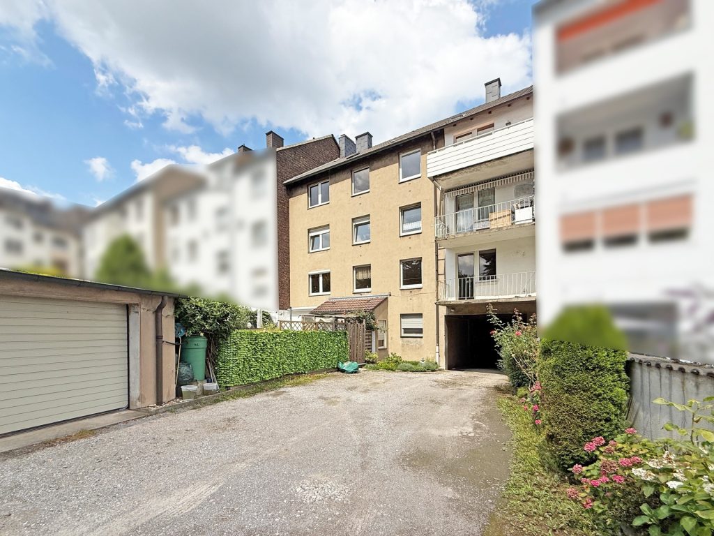 Rückansicht Immobilienangebot - Bochum - Alle - Ideal aufgeteilte Etagenwohnung
in Hamme