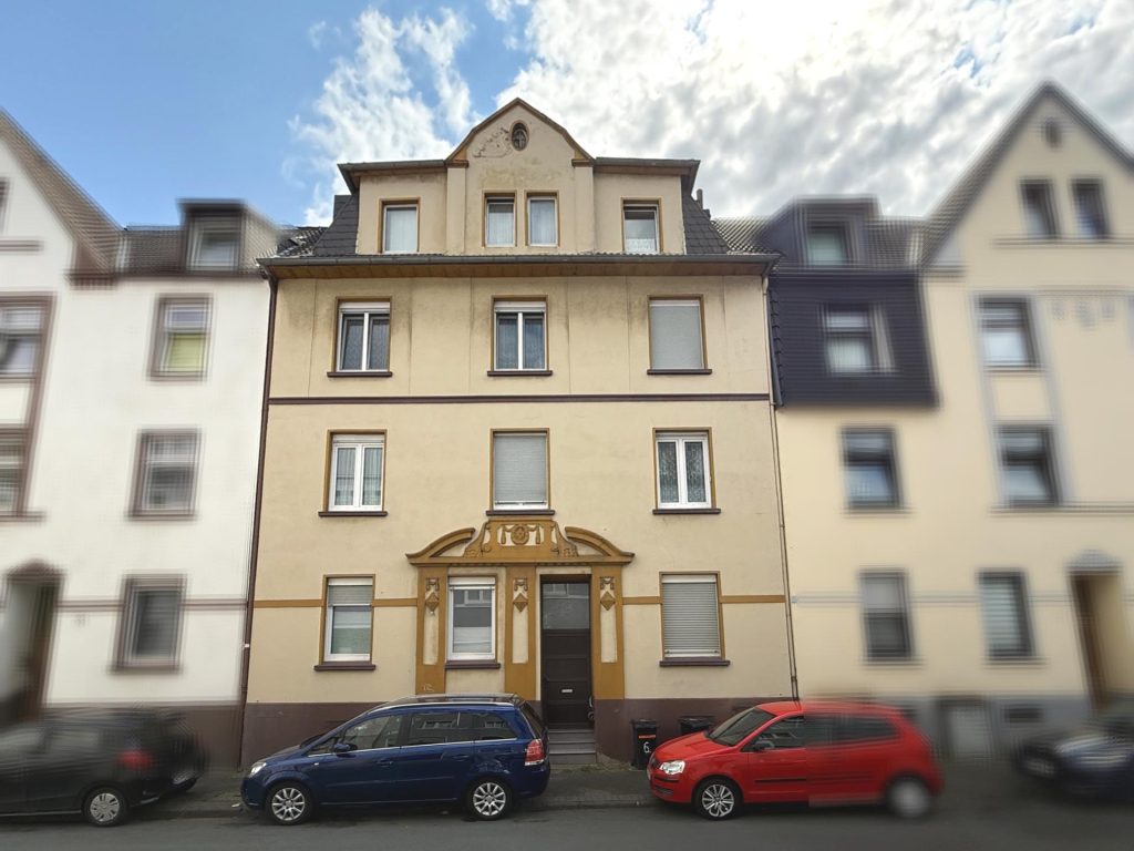 Straßenansicht Immobilienangebot - Bochum - Alle - 6-Parteienhaus mit WEG-Aufteilung –
solide Kapitalanlage in Riemke