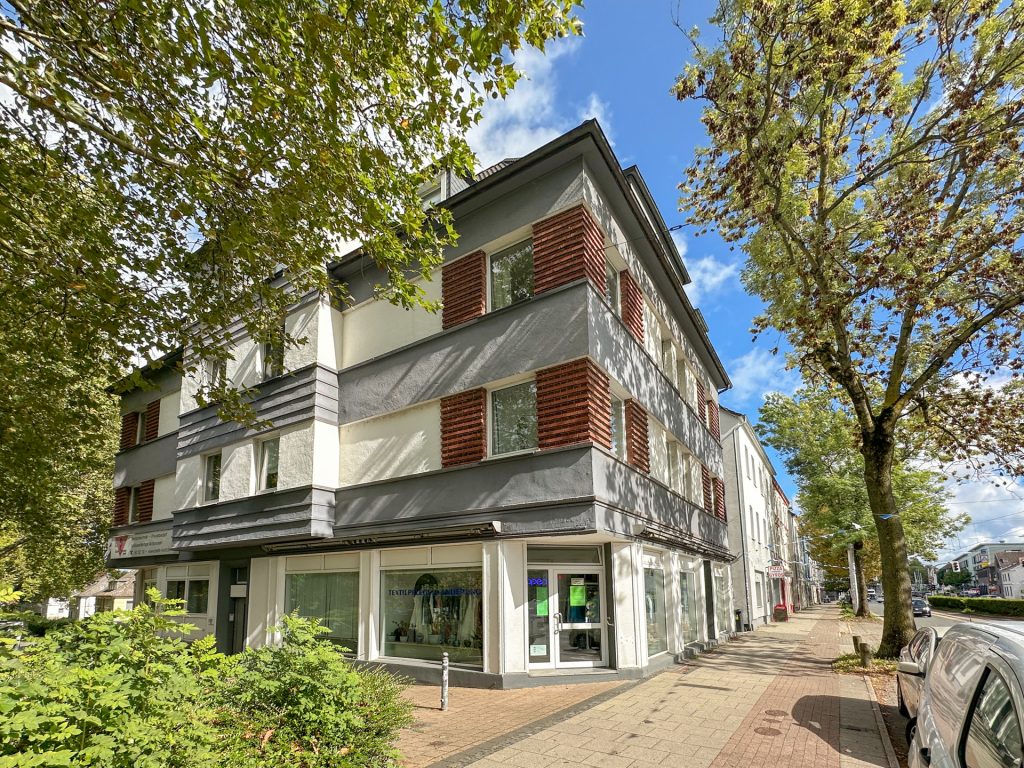 Vorderansicht Immobilienangebot - Bochum - Alle - Attraktives Wohn- und Geschäftshaus in zentraler Lage - Investieren mit Perspektive