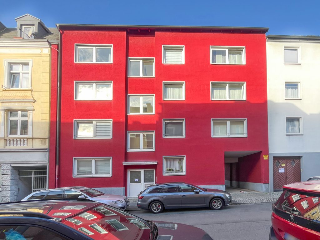 Vorderansicht Immobilienangebot - Bochum - Alle - Nachhaltige Kapitalanlage mit 10 Wohnungen und Garagen in Hamme