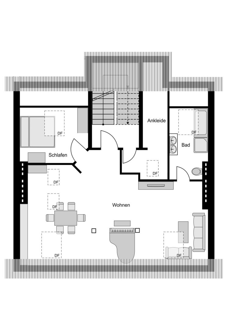 Immobilienangebot - Bochum - Alle - Schöner Wohnen: Helle Maisonette
in Hamme/Nähe Innenstadt