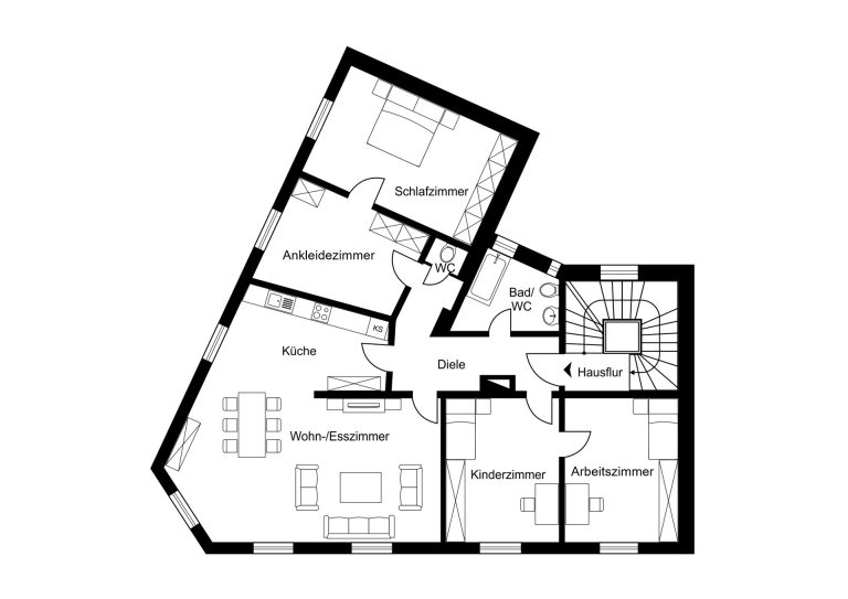 Immobilienangebot - Bochum - Alle - Modernisierte Wohnung in zentraler Lage
von Hamme