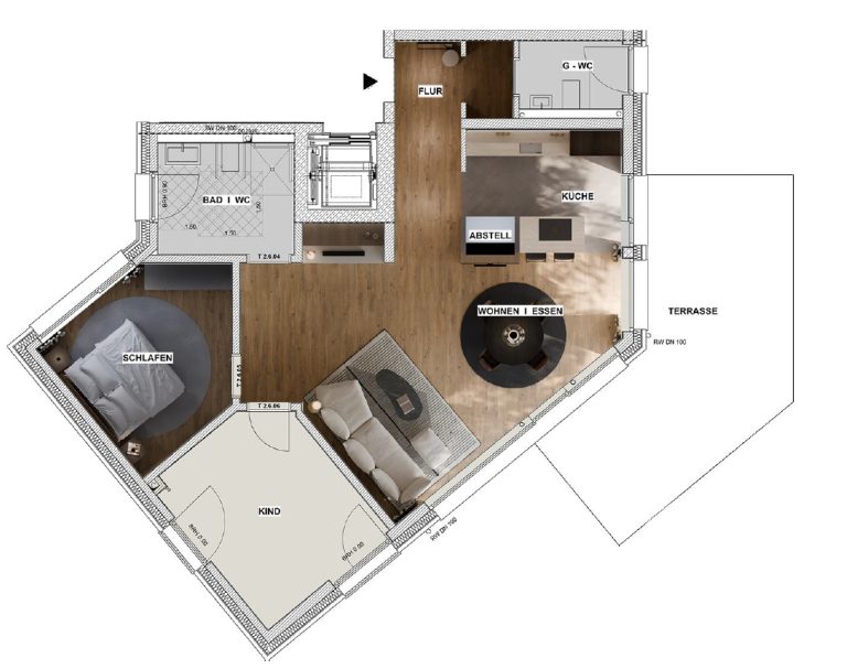 Immobilienangebot - Bochum - Alle - Für ein exklusives Wohn-und Lebensgefühl!
Neubau in Weitmar