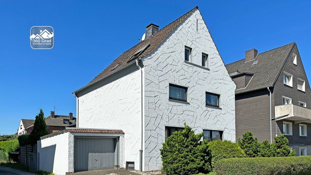 Vorderansicht Immobilienangebot - Bochum - Alle - Freistehendes Einfamilienhaus mit Garten
in Westenfeld