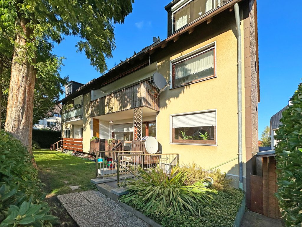 Gartenansicht Immobilienangebot - Bochum - Alle - Balkonwohnung mit Blick ins Grüne
in Höntrop