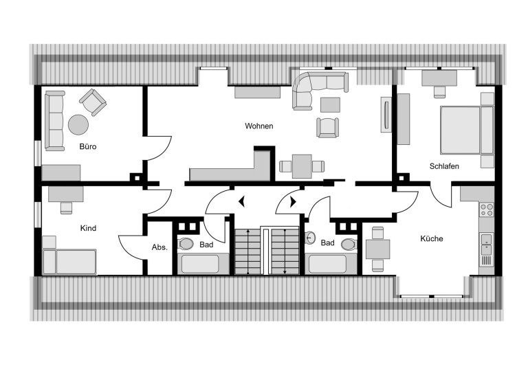 Immobilienangebot - Bochum - Alle - Modernisierte 4,5-Zimmer mit Garage
in Wattenscheid
