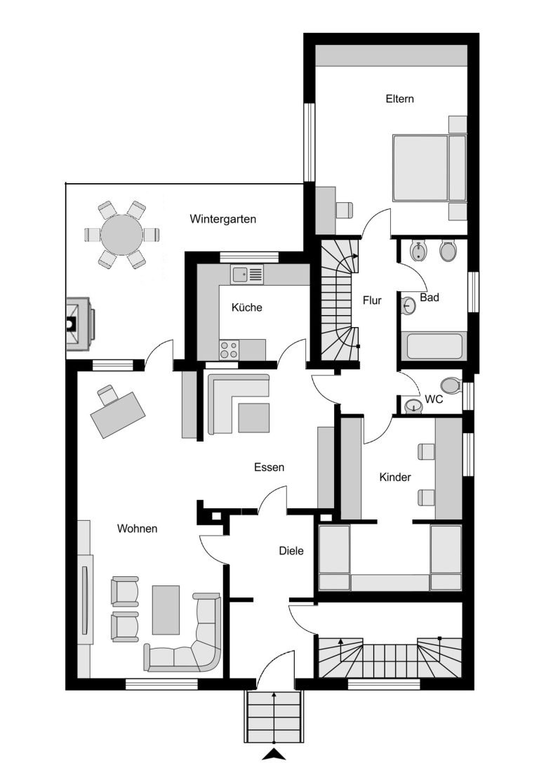 Immobilienangebot - Bochum - Alle - Platz für die ganze Familie
in Höntrop