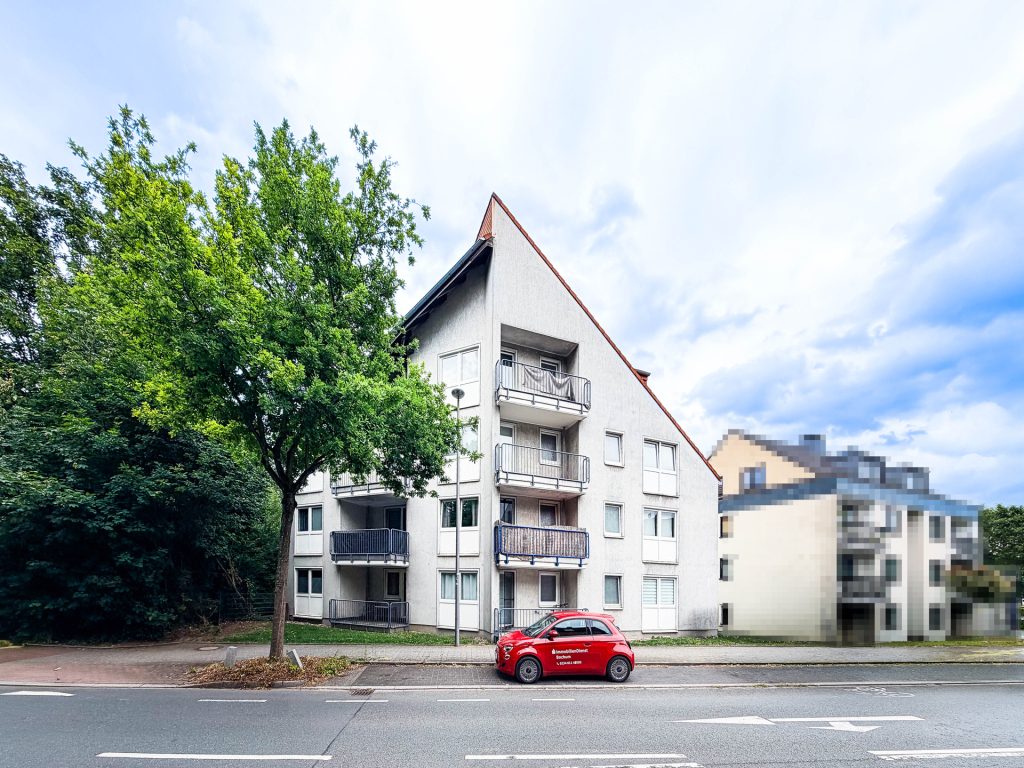 Frontansicht Immobilienangebot - Bochum - Alle - Kapitalanlage: Apartment mit Stellplatz
in Stiepel