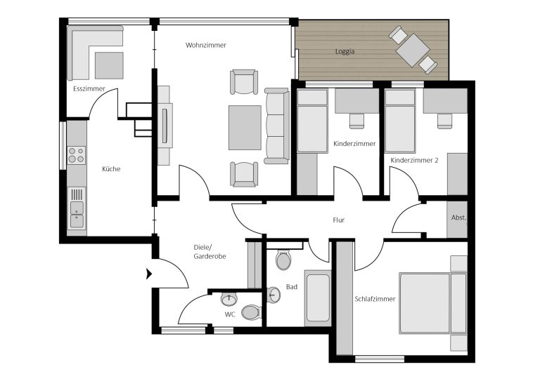 Immobilienangebot - Bochum - Alle - Gestalten Sie Ihr neues Zuhause 
in Querenburg