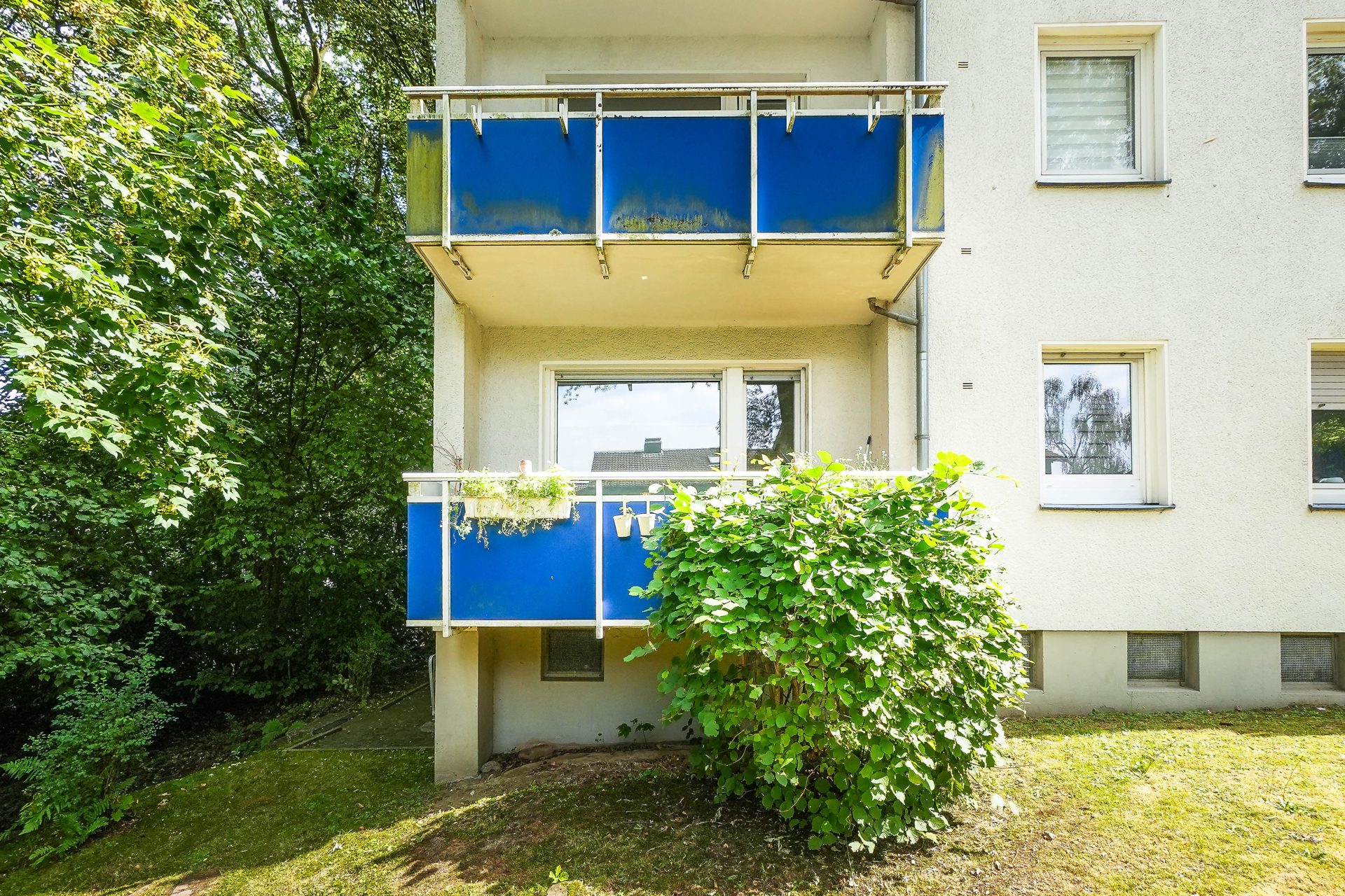 Immobilienangebot - Bochum - Alle - Modernisierte EG-Wohnung mit Balkon
in Grumme