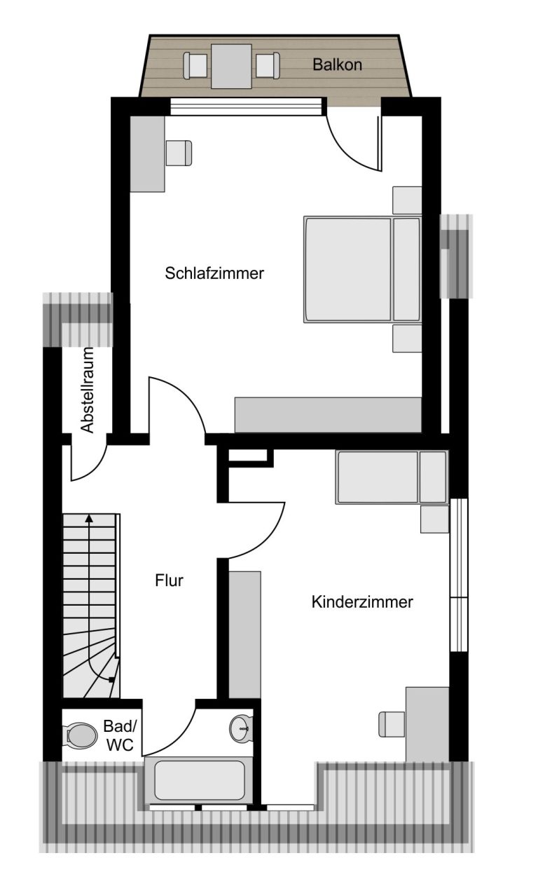 Immobilienangebot - Bochum-Querenburg - Alle - Charmante Doppelhaushälfte mit Garten
in Querenburg
