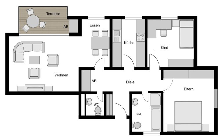 Immobilienangebot - Bochum - Alle - Zuhause ist kein Ort, sondern ein Gefühl
in Westenfeld