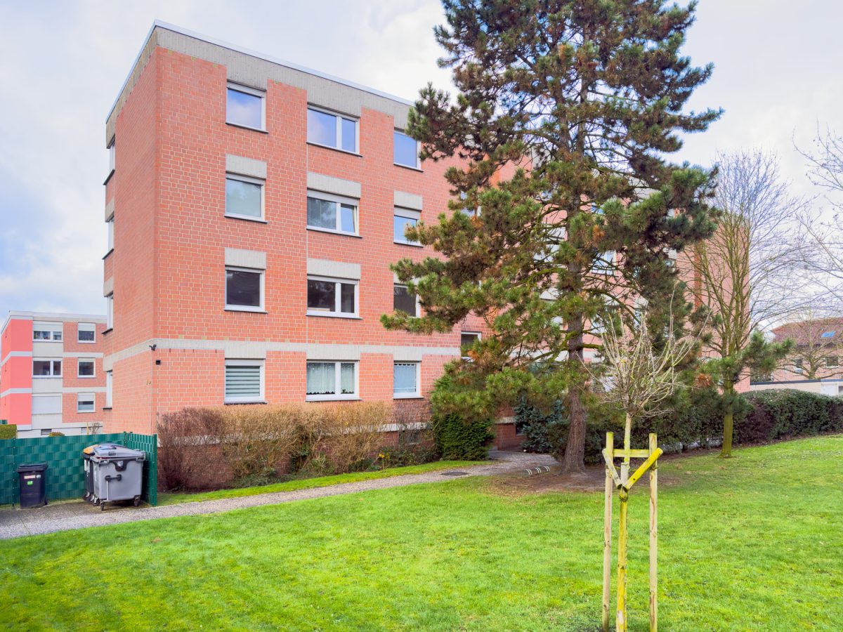 Immobilienangebot - Hamm - Wohnungen - Provisionsfrei für Käufer: 4-Zimmer-Wohnung in guter Lage mit Loggia und Garage in Hamm-Werries