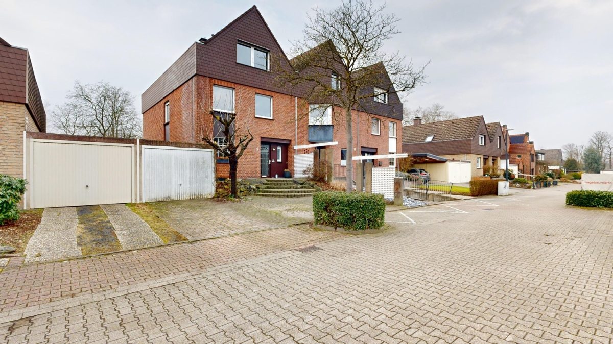 Immobilienangebot - Hamm - Häuser - Provisionsfrei für Käufer: Familienfreundliches Reihenendhaus mit Einliegerwohnung Garage und Garten