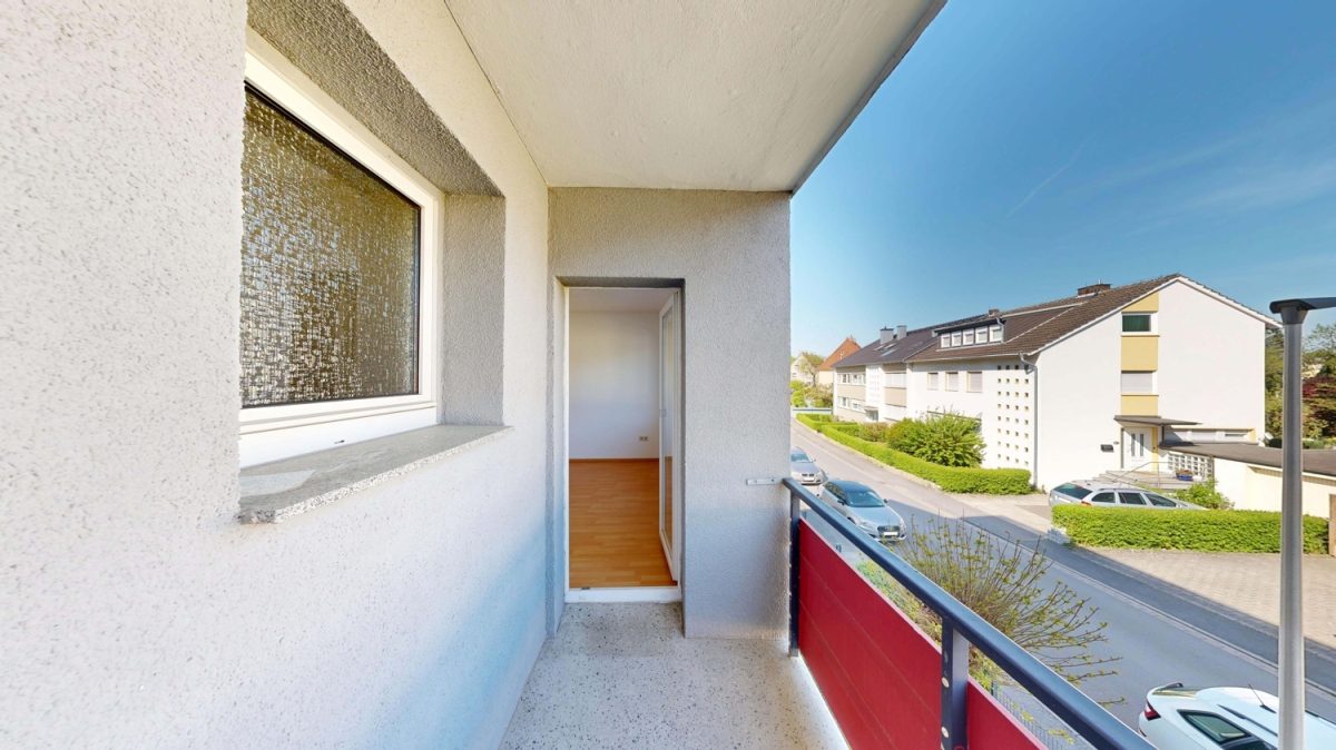 Immobilienangebot - Hamm - Wohnungen - Frisch renovierte 2-Zimmer-Wohnung mit Balkon und Tageslichtbad in Hamm-Süden
