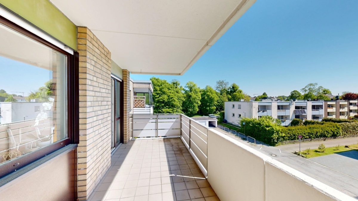 Immobilienangebot - Hamm - Wohnungen - Gepflegte 3-Zimmer-Wohnung mit Balkon und Garage in Hamm-Rhynern