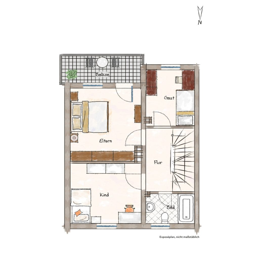 Veltrup Immobilien - Immobilienangebot - Königsbrunn - Wohnen - TOP ANGEBOT!! - CHARMANTE DOPPELHAUSHÄLFTE MIT SCHÖNEM GARTEN IN KÖNIGSBRUNN