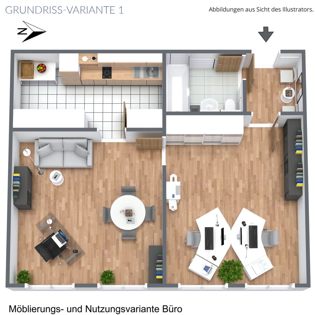 Veltrup Immobilien - Immobilienangebot - München - Sonstiges und Gewerbe - BÜRO IN TOP-LAGE - FLEXIBEL IN DER NUTZUNG