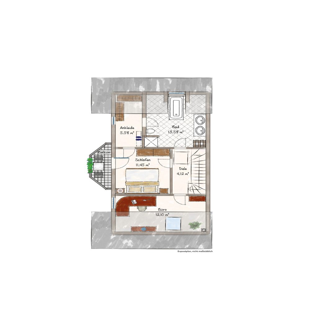 Veltrup Immobilien - Immobilienangebot - Adelshofen - Wohnen - EINLADENDE DOPPELHAUSHÄLFTE IN ADELSHOFEN
