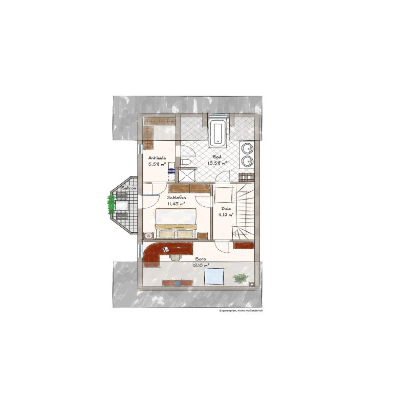 Veltrup Immobilien - Immobilienangebot - Adelshofen - Wohnen - EINLADENDE DOPPELHAUSHÄLFTE IN ADELSHOFEN
